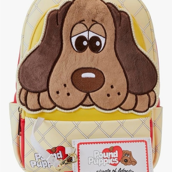 Loungefly Pound Puppy Backpack Brand New with Tags - Picture 2 of 6